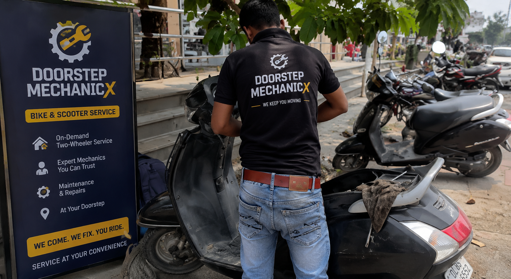 Scooty Gearbox Maintenance